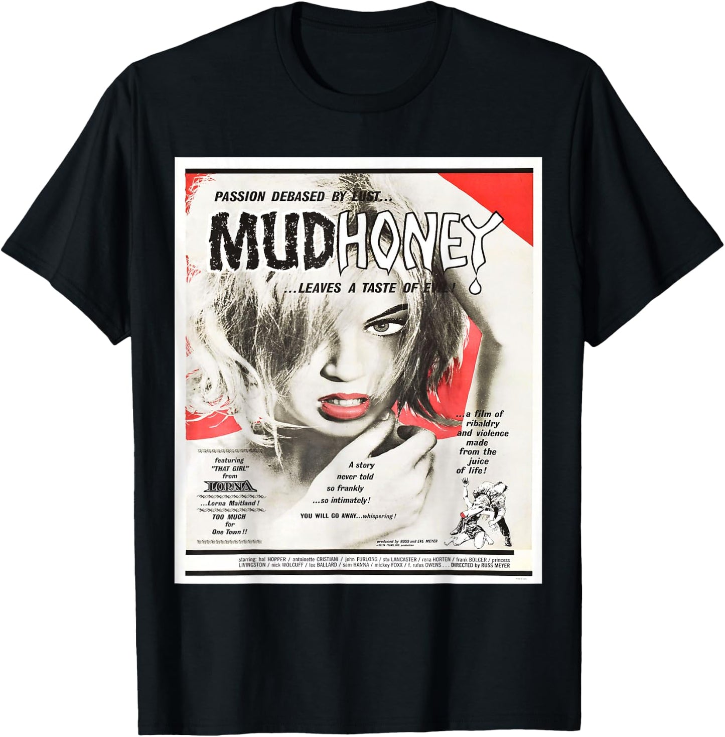 Vintage Images Vintage Poster - Black, Women's, , Short Sleeve, , Small T-Shirt - T-Shirt | Black