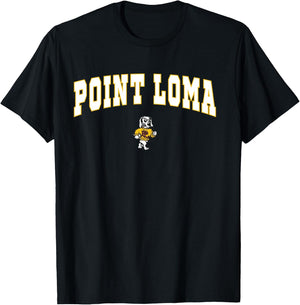 Point Loma High School Fighting Pointers LS C2 T-Shirt - T-Shirt | Black