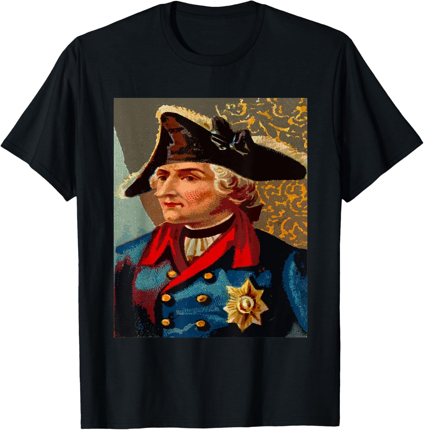 Frederick the Great Prussia Prussian Germany German T-Shirt - T-Shirt | Black