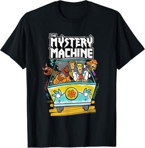 Scooby-Doo The Mystery Machine Small T-Shirt - T-Shirt | Black