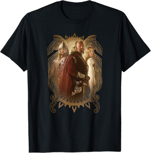 Lord of the Rings Rohan Royalty T Shirt T-Shirt - T-Shirt | Black