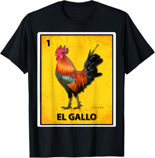 El Gallo Colorado T-Shirt - T-Shirt | Black