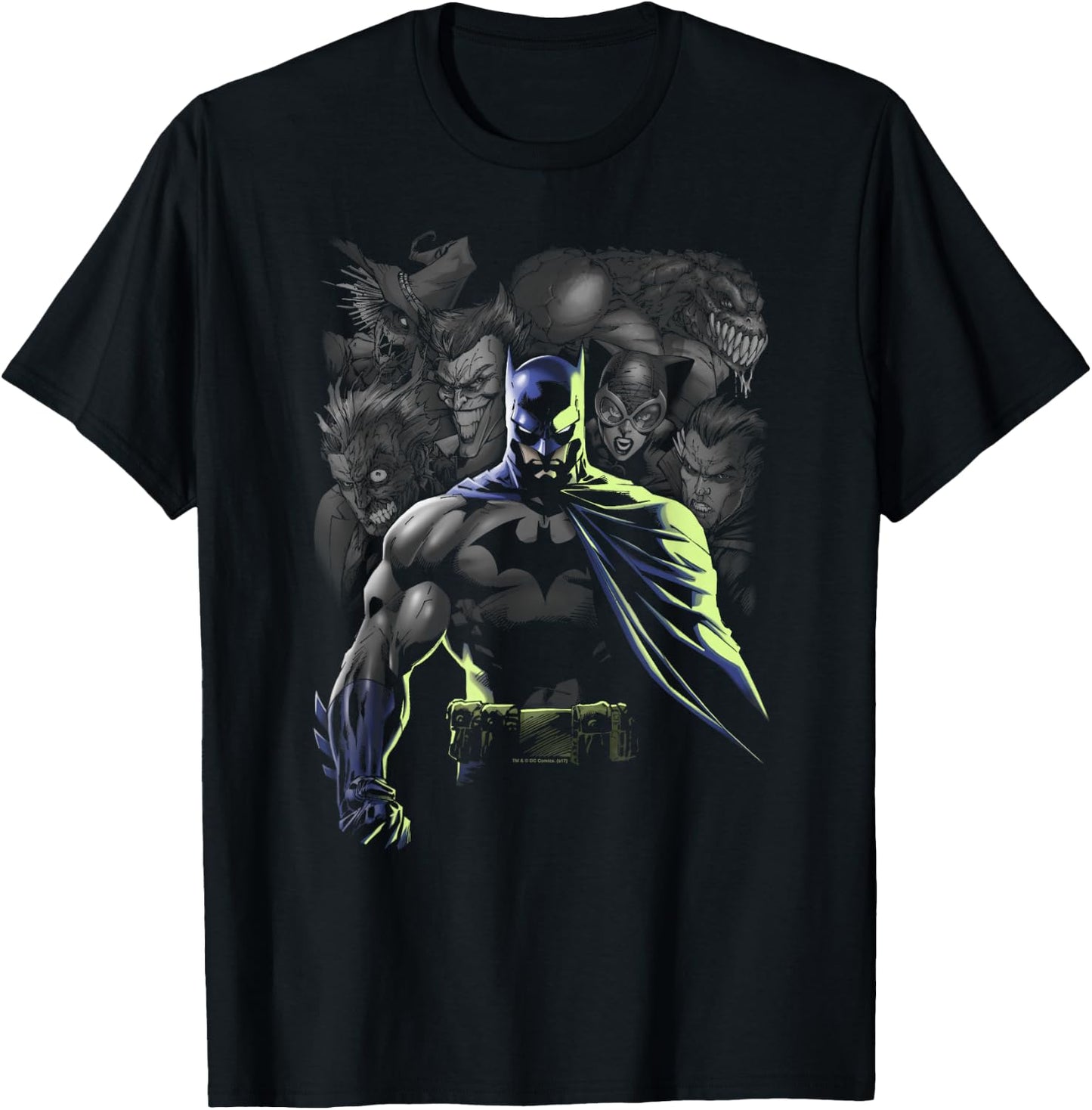 Batman Villains Unleashed T-Shirt - T-Shirt | Black