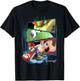 Nintendo Mario Kart 8 Yoshi Bowser Race Eyes Graphic T-Shirt - T-Shirt | Black