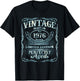 Vintage Original Made In 1976 Classic 49th Birthday T-Shirt - T-Shirt | Black