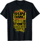 Run DMC Official King of Rock Tour '85 T-Shirt - T-Shirt | Black