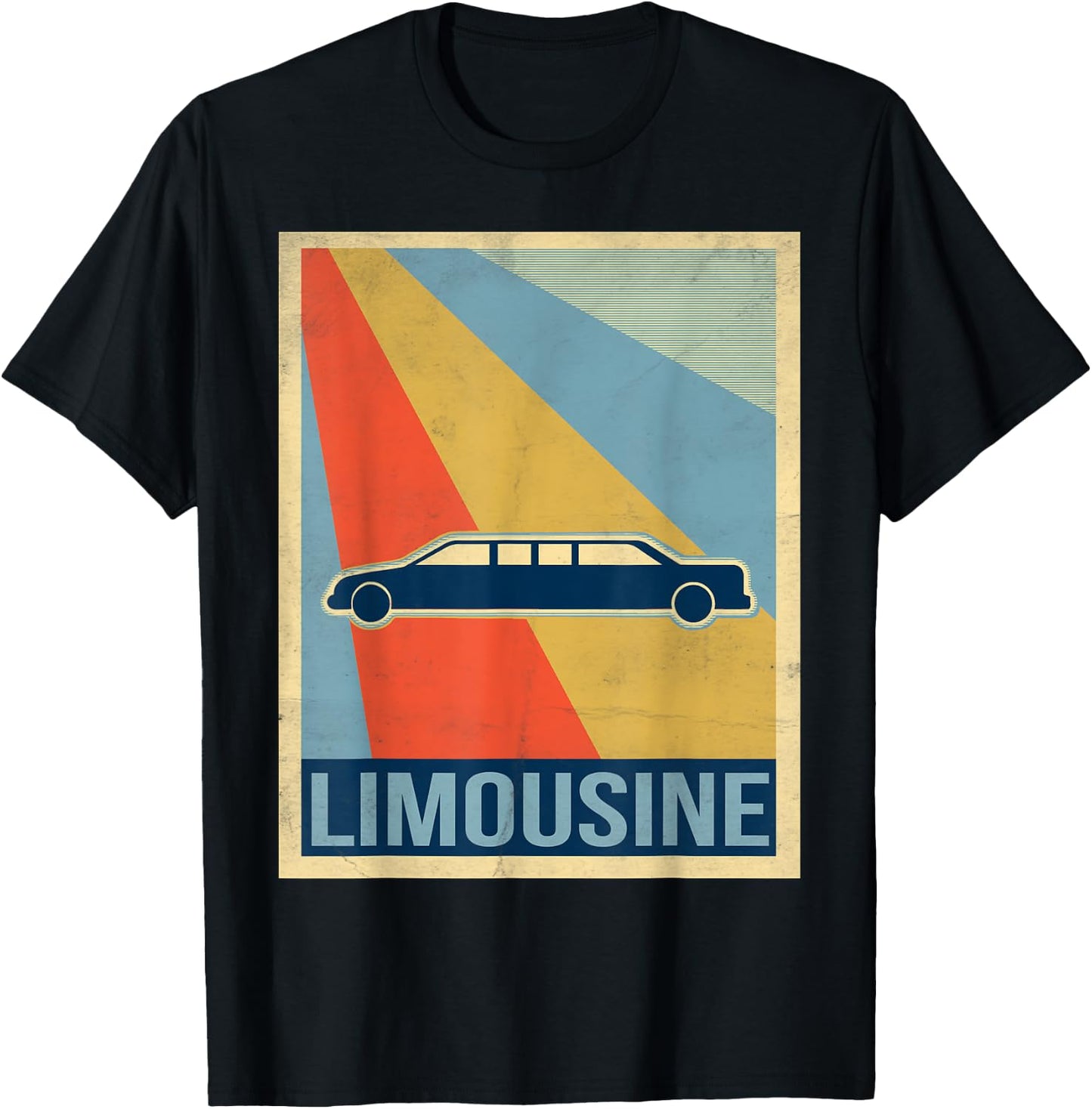 Retro Limousine Shirt T-Shirt - T-Shirt | Black