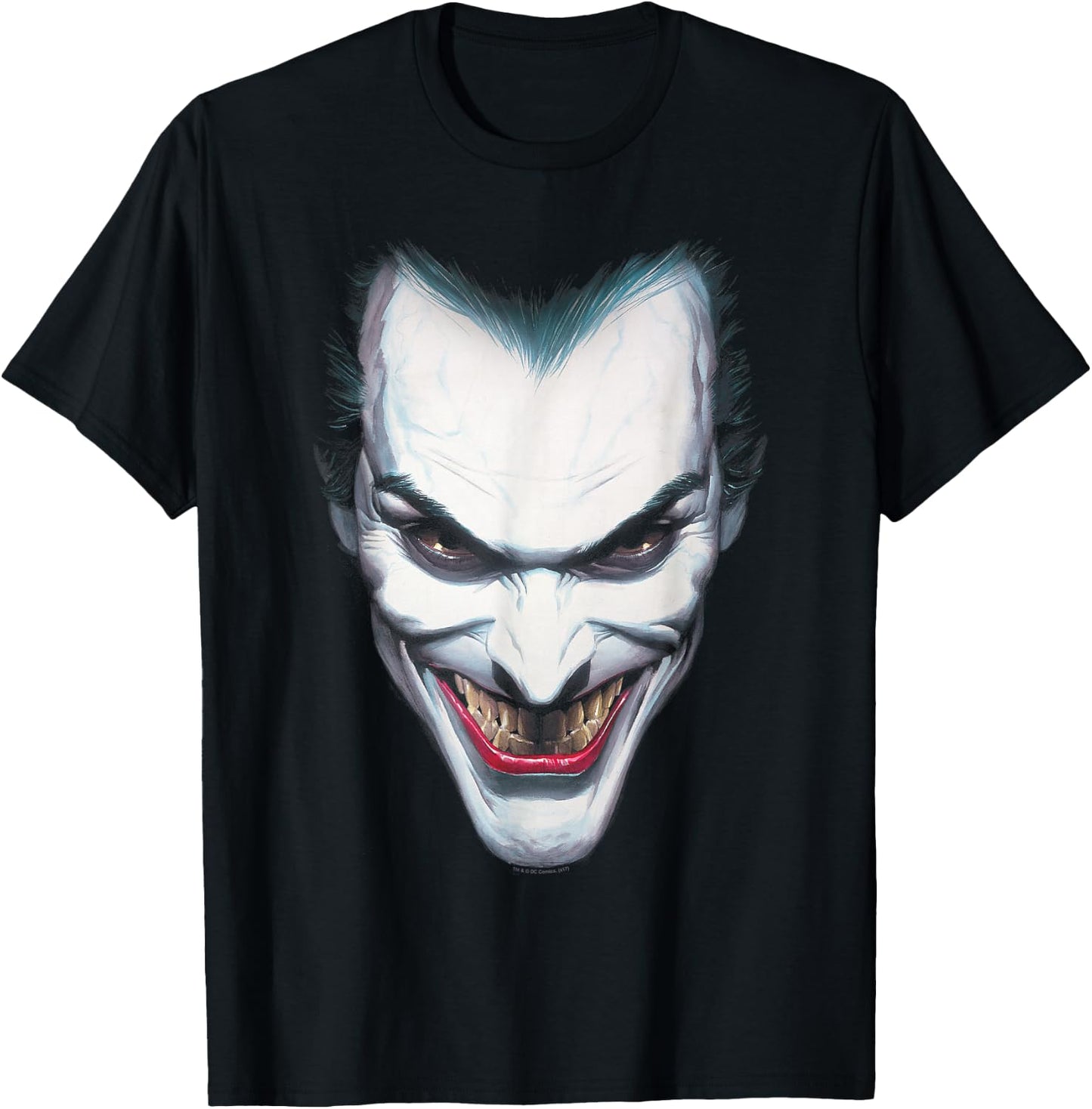 Batman Joker Portrait T Shirt T-Shirt - T-Shirt | Black