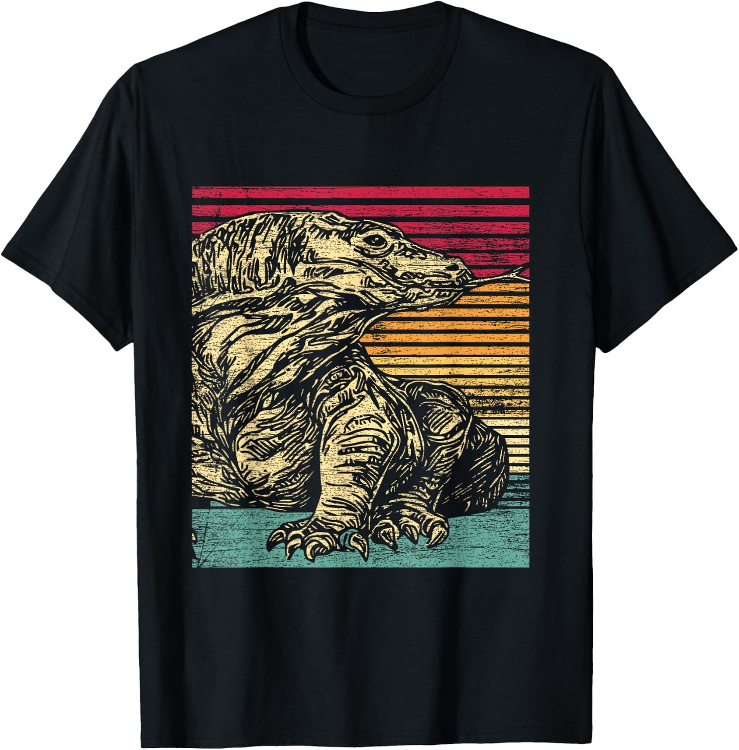 Komodo Dragon T-Shirt - T-Shirt | Black