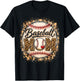 Baseball Mom Women Baseball Mama Mothers Day T-Shirt - T-Shirt | Black
