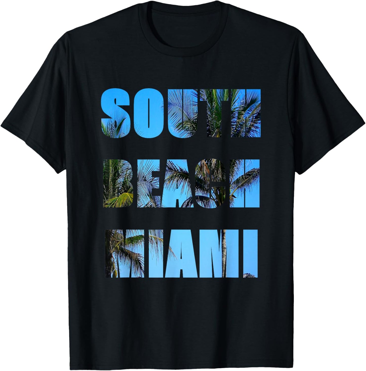 South Beach Miami T-Shirt - T-Shirt | Black
