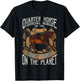 Quarter Horse: Official Horse of the Coolest People T-Shirt - T-Shirt | Black