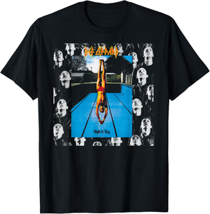 Def Leppard - High 'n' Dry T-Shirt - T-Shirt | Black