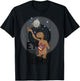 E.T. Phone Home Spaceship Flying Away Graphic T-Shirt - T-Shirt | Black