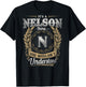 Nelson Last Name - It's A Nelson Thing (On Back) T-Shirt - T-Shirt | Black