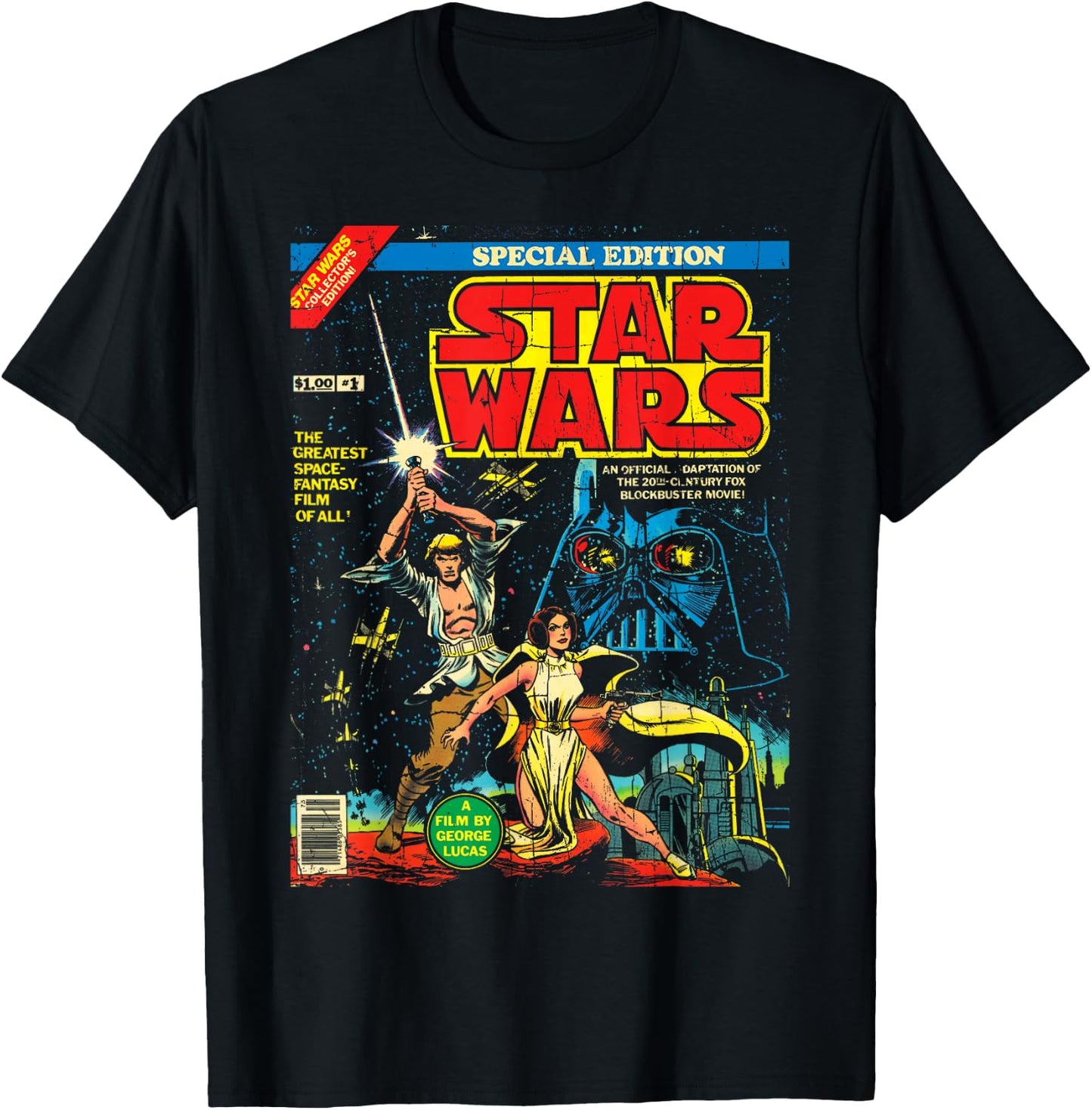 Star Wars Special Edition Comic Book T-Shirt - T-Shirt | Black
