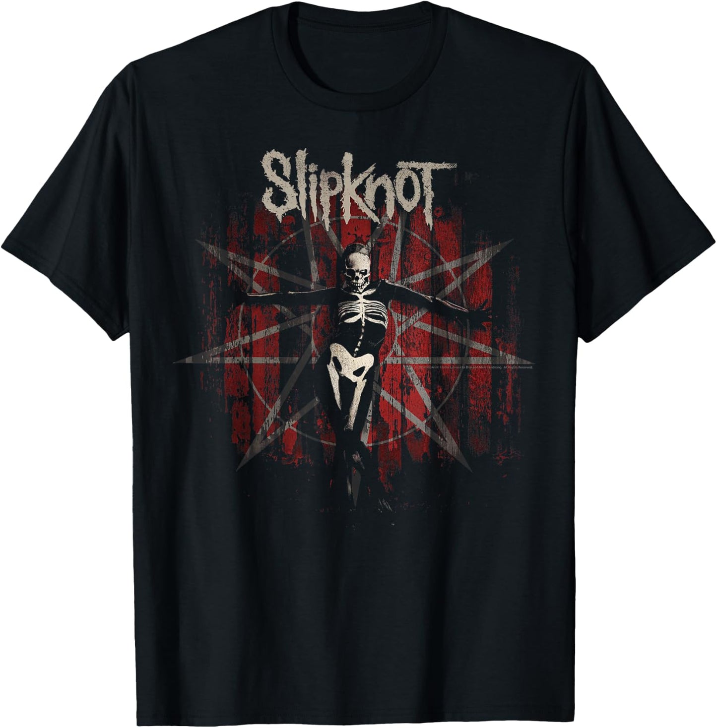 Slipknot Official The Gray Chapter Star T-Shirt - T-Shirt | Black