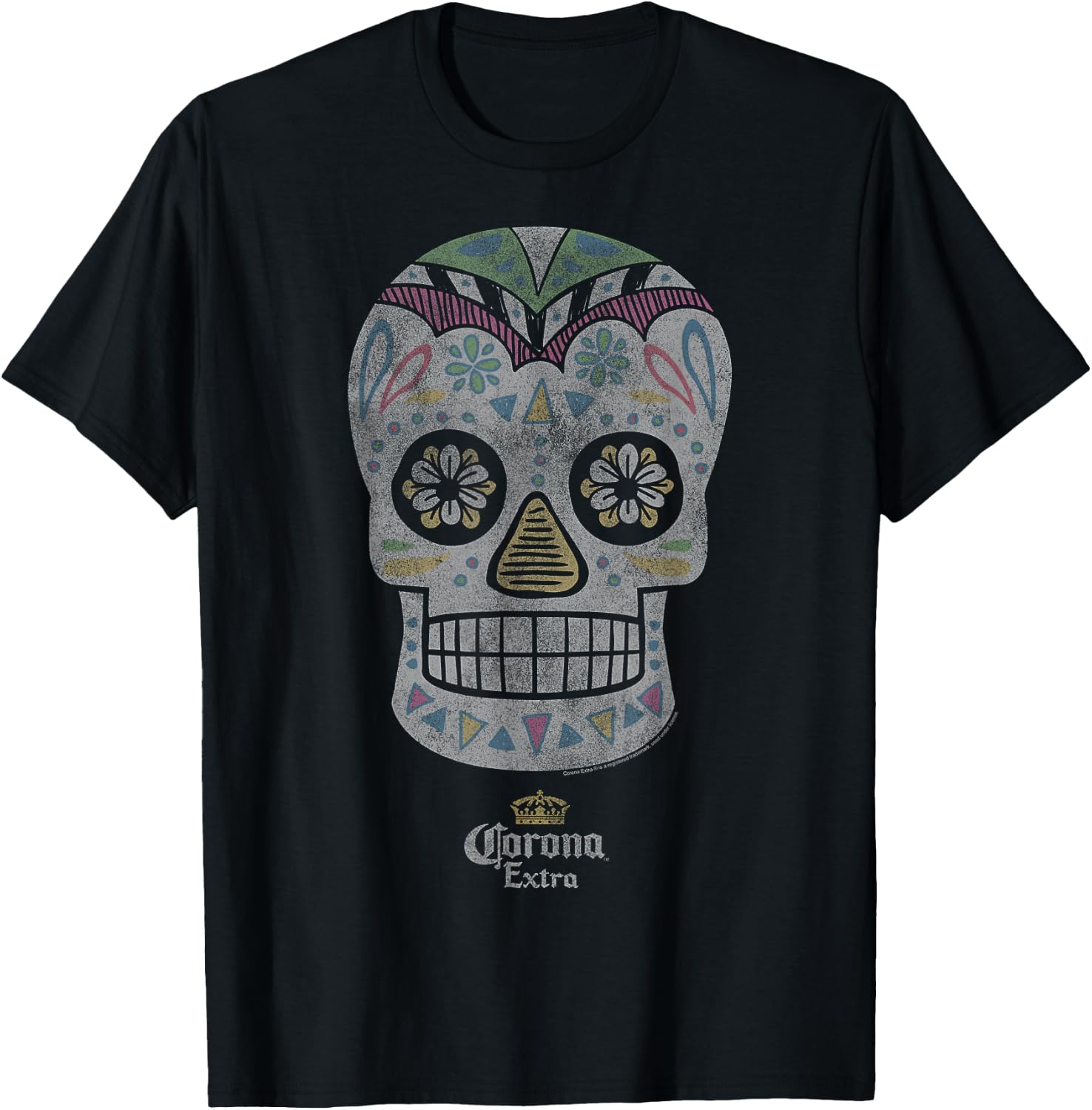 Corona Logo Soft Hand Feel T-Shirt - T-Shirt | Black
