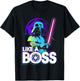 Star Wars Darth Vader Retro Like A Boss Graphic T-Shirt - T-Shirt | Black