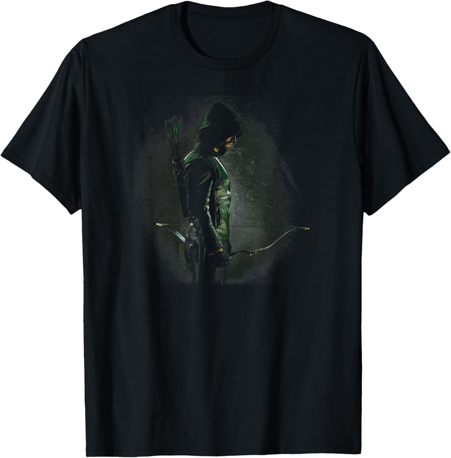 Arrow TV Series in The Shadows T-Shirt - T-Shirt | Black