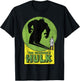 Marvel Hulk Transformation Shadow Graphic T-Shirt - T-Shirt | Black