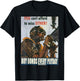 Can't Afford to Miss | WW2 Vintage US Army Propaganda Poster T-Shirt - T-Shirt | Black