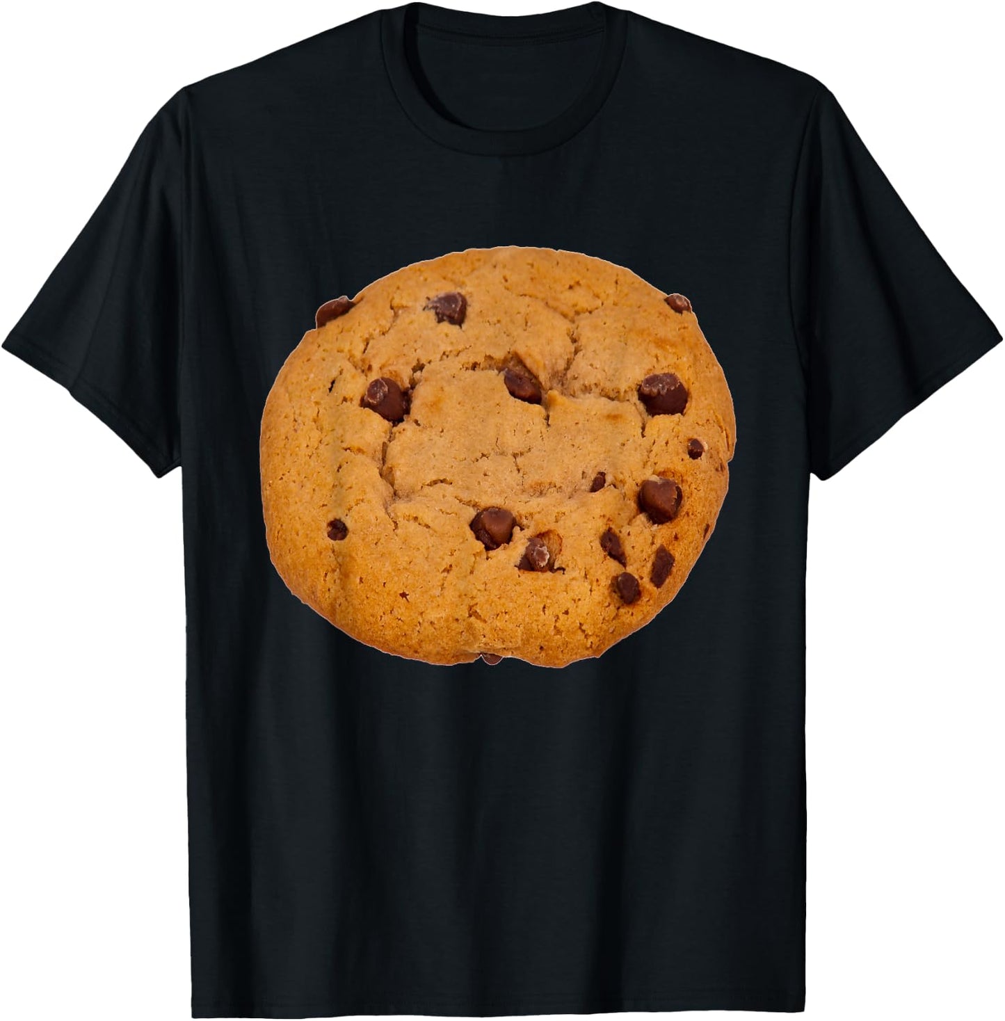 Chocolate Chip Cookie T-Shirt - T-Shirt | Black