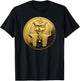 Black Ancient Egyptian Golden Pharoah Coin King TUT T-Shirt - T-Shirt | Black