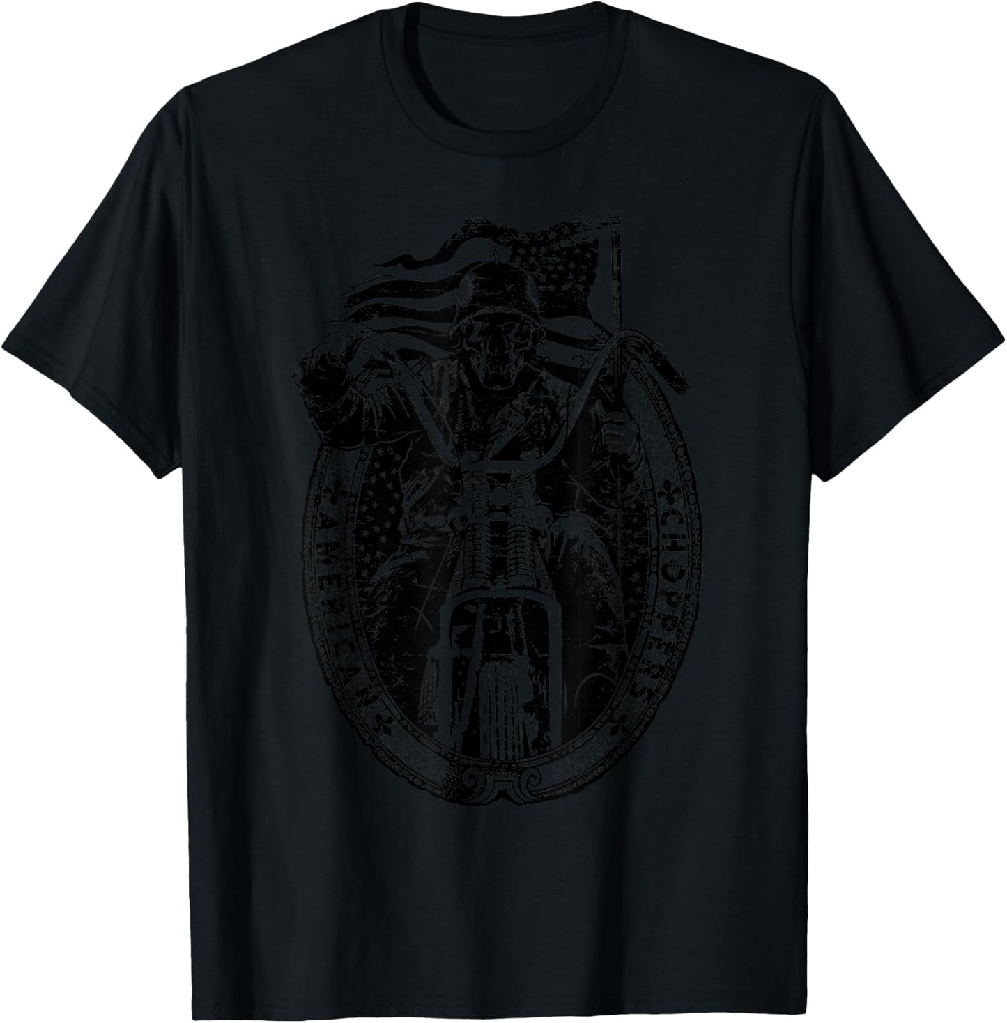 American choppers motorcycle rider gift T-Shirt - T-Shirt | Black