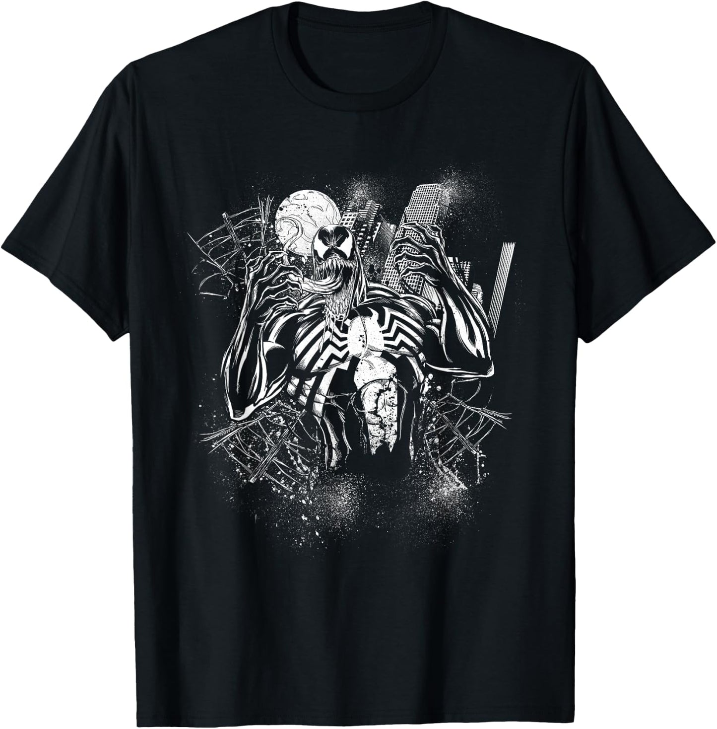 Marvel Venom Taunting Hospitality Dinner Host T-Shirt - T-Shirt | Black