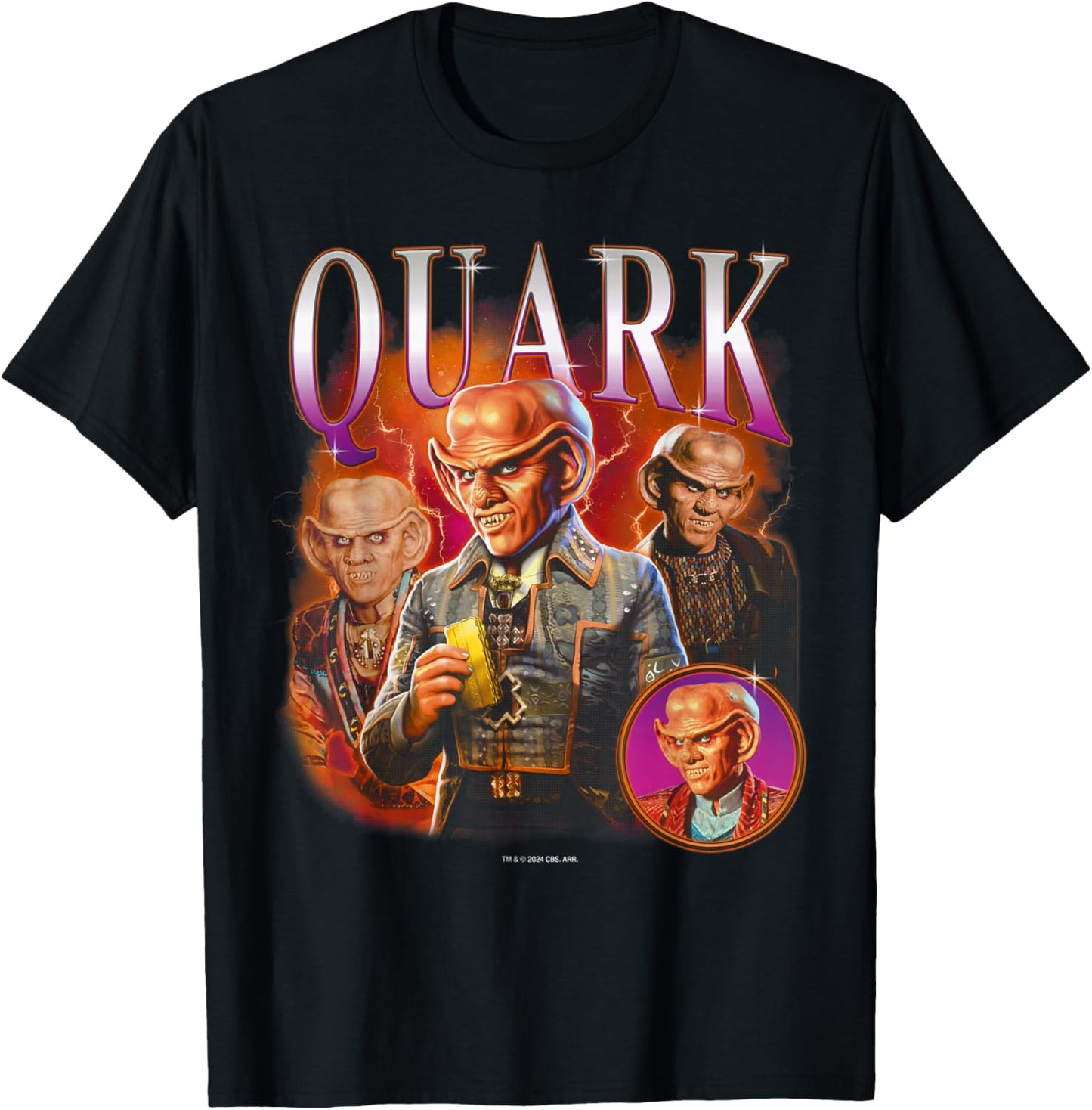 Star Trek: Deep Space Nine Quark Heartthrob T-Shirt - T-Shirt | Black
