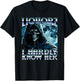 Liquor ? I Hardly Know Her Evil Skeleton Meme Funny Cringey T-Shirt - T-Shirt | Black