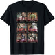 DC Comics Batman Arkham City Arkham Lineup - -Adults, Black, Small T-Shirt - T-Shirt | Black