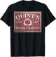 Jaws Quints Shark Charter Graphic T-Shirt - T-Shirt | Black