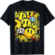 Funny Trippy Vaporwave EDM Rave Festival House Techno T-Shirt - T-Shirt | Black