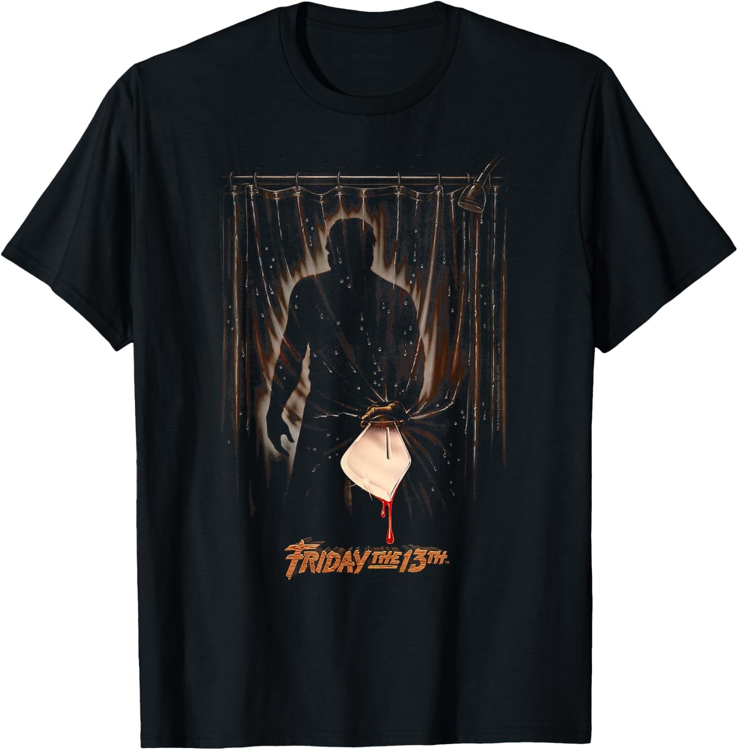 Friday The 13th Part 3 Poster T-Shirt - T-Shirt | Black