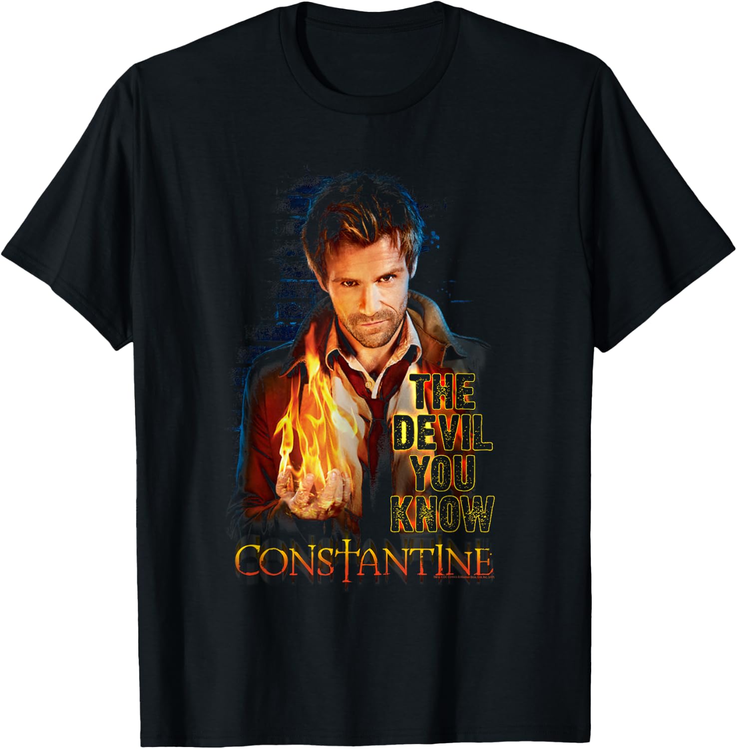 Constantine Devil You Know T-Shirt - T-Shirt | Black