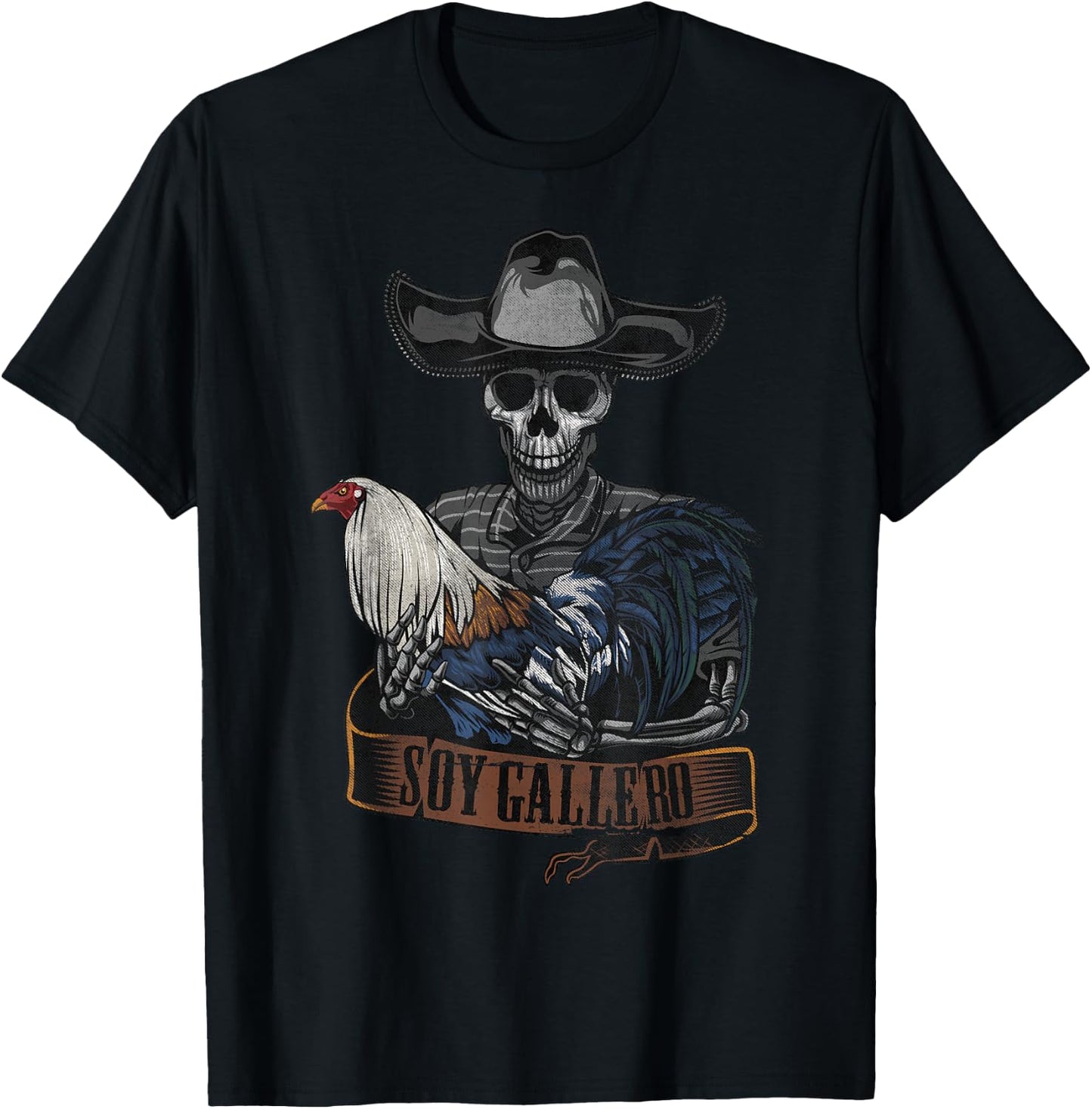 Cockfight Enthusiast Shirt - Vintage Soy Gallero T Shirt T-Shirt - T-Shirt | Black