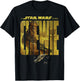 Star Wars Han Solo Story Chewie Logo Silhouette Fill T-Shirt - T-Shirt | Black