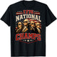 (ON Back) 1776 National Champs Funny Patriotic America T-Shirt - T-Shirt | Black