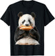 Panda Hotdog T-Shirt - T-Shirt | Black