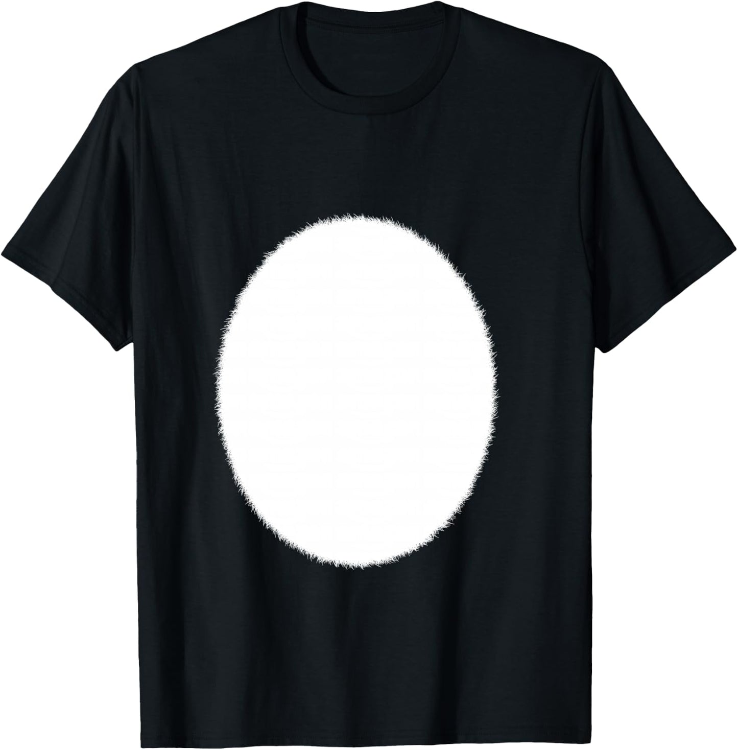 White Tummy Belly Cat Bunny Rabbit Deer Cosplay Costume T-Shirt - T-Shirt | Black