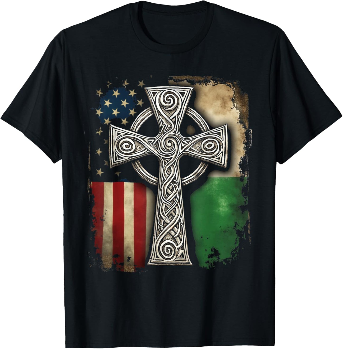 Celtic Cross T-Shirt - T-Shirt | Black