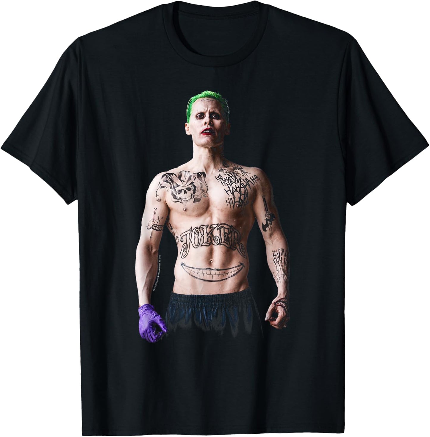 Suicide Squad Joker Stance Black T-Shirt - T-Shirt | Black