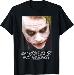 Batman Dark Knight Joker Stranger T-Shirt - T-Shirt | Black