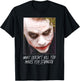Batman Dark Knight Joker Stranger T-Shirt - T-Shirt | Black