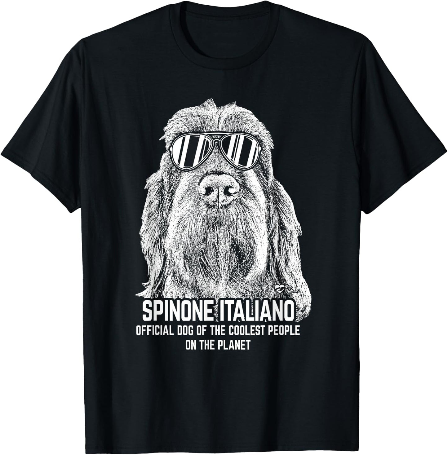 Italian Spinone Official Dog of the Coolest T-Shirt - T-Shirt | Black
