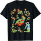 Zombie Pin Up Girl Halloween Sassy Cute Collage Apocalypse T-Shirt - T-Shirt | Black