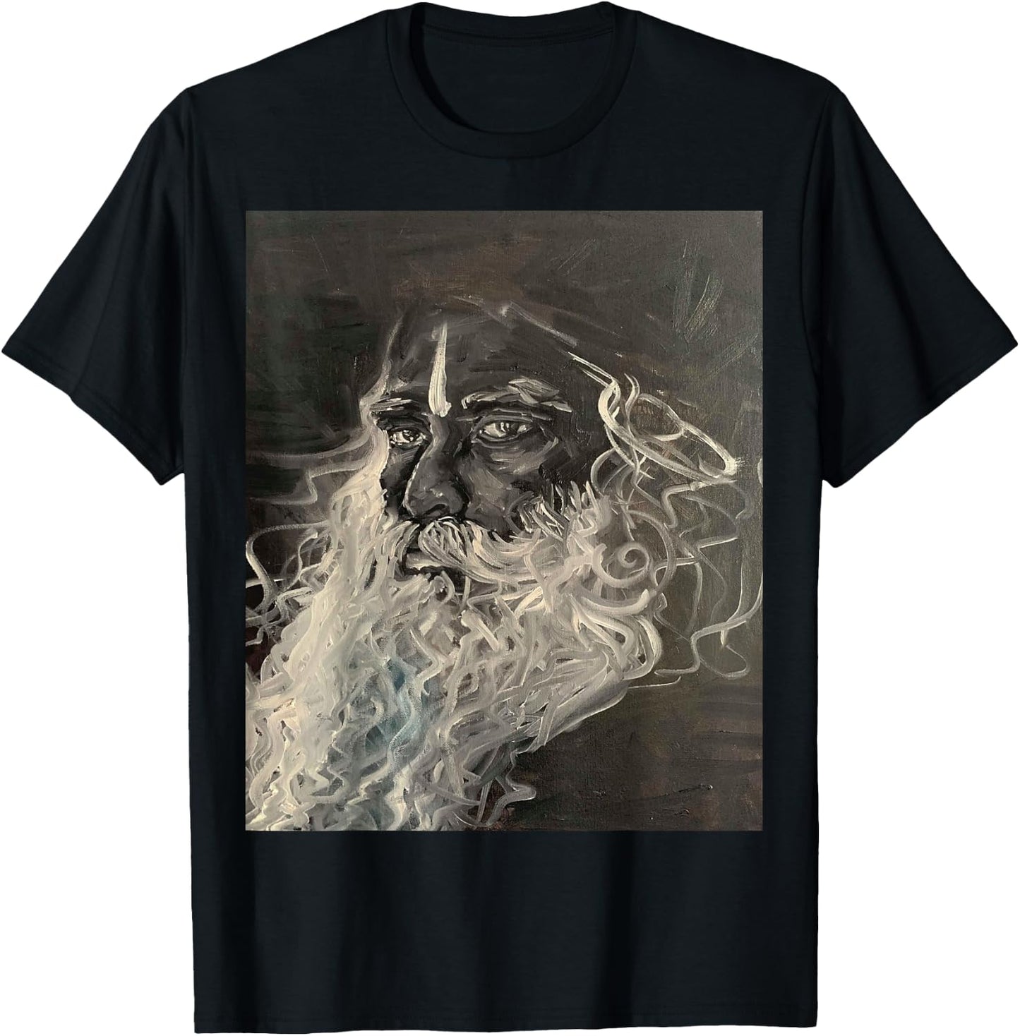 Sadhguru Art T-Shirt - T-Shirt | Black