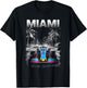 Miami Racing Gifts Men Women Race Car Racer Driver T-Shirt - T-Shirt | Black